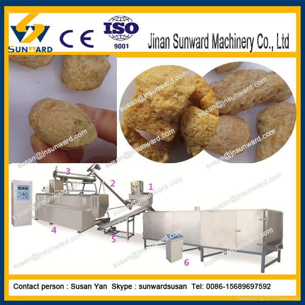 CEcertification high quality soya protein extruder machine 2