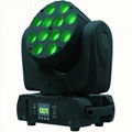 12*10w Beam Moving Head Light LCD Display led moving head light dj stage moving  3