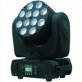 12*10w Beam Moving Head Light LCD Display led moving head light dj stage moving  4