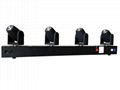 4x10w Beam RGBW 4 heads beam 4 10w bar