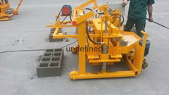 QT40-3 Concrete Moving Block Machine