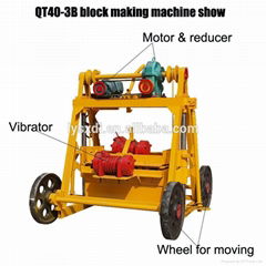 QT40-3B moving hot sale brick machine