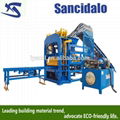 QT4-15B hydraulic pressure paver cement brick making machine