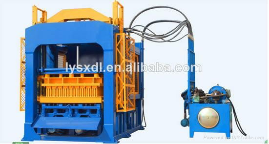  QT6-15B pavement interlocking brick making machine