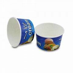 ice cream paper bowl with lid