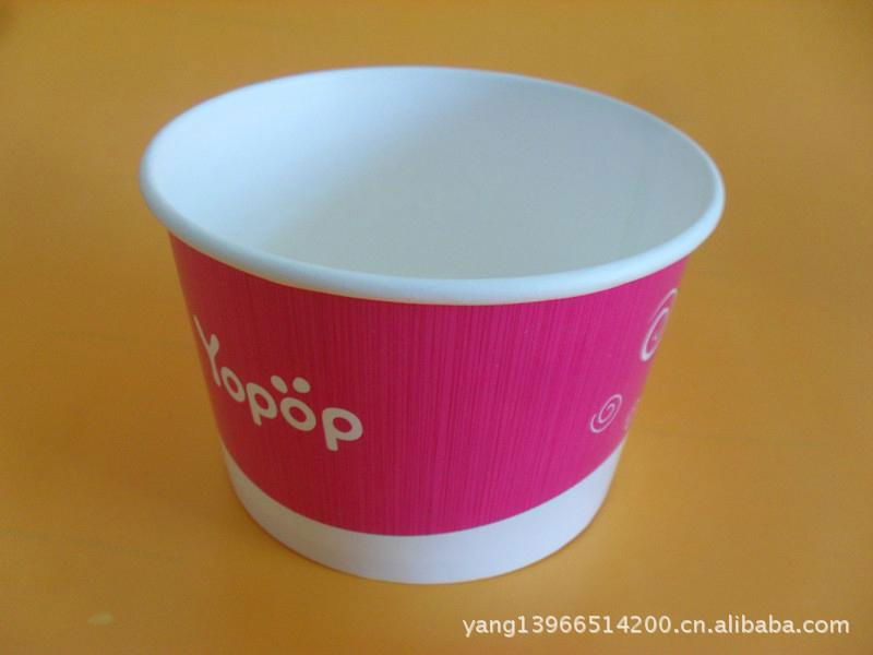 ice cream paper bowl with lid 4