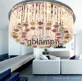 2014 Most Popular modern Colorful chandeliers crystal lamp