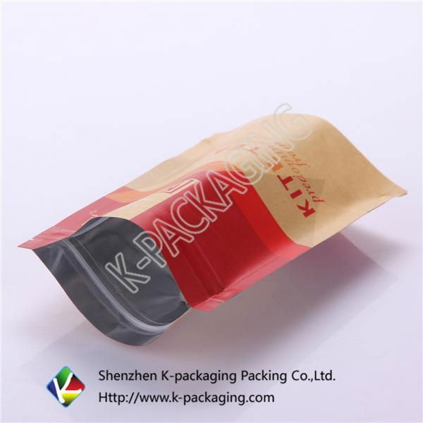 Wholesale Packaging Bags Brown Kraft Paper Bag for Tea 3