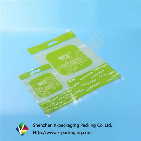 Customize Printed Vacuum Sealed Packaging of Rice with Handle