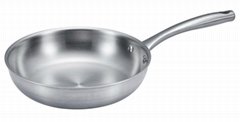 3ply stainless steel frypan 