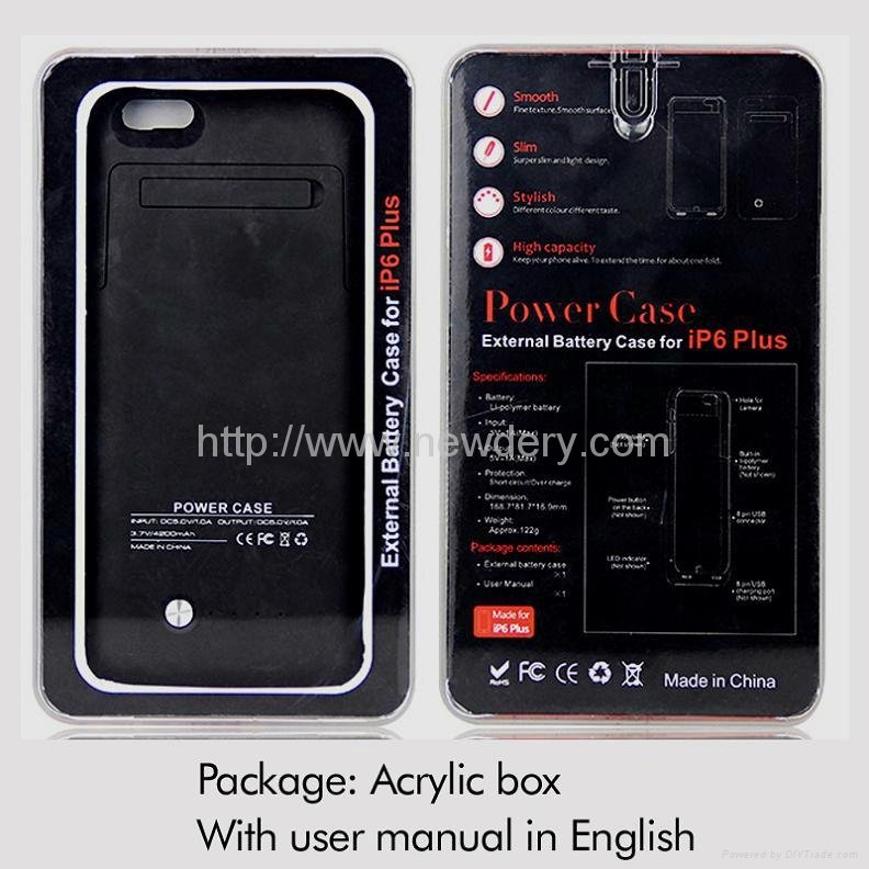 4200mah battery case for iphone 6 plus 5