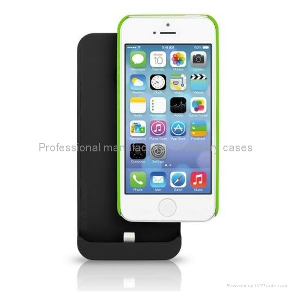 2200mah high quality battery case for iphone 5 5s 4