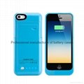 Battery case for iphone 5 5s 5c with 2200mah capacity 1