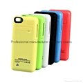 Battery case for iphone 5 5s 5c with 2200mah capacity 2
