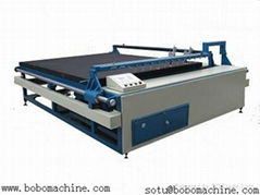 Semi-automatic glass cutting machine