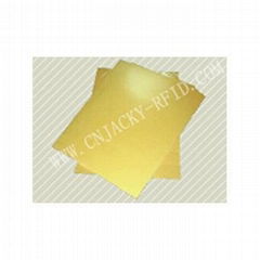 Golden inkjet printin g PVC