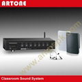 2 Channel Stereo Wireless Microphone Classroom Sound Amplifier T-206 1