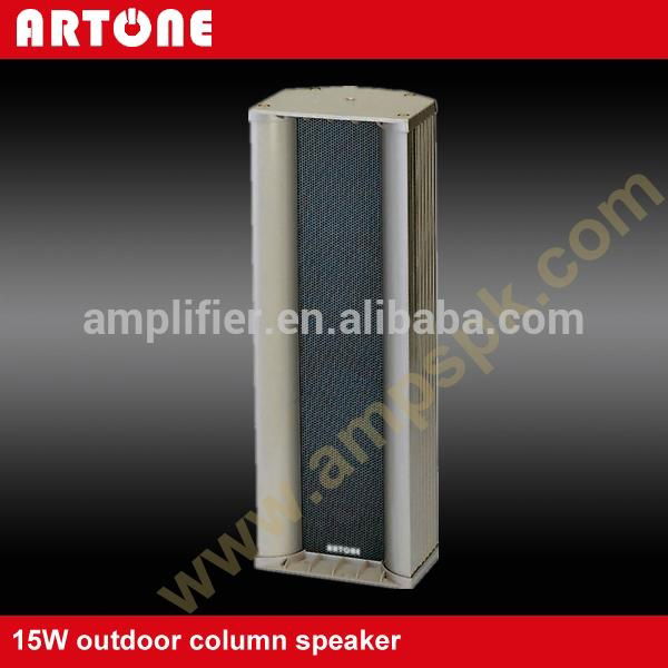 High Quality Aluminium Waterproof Outdoor 15W PA Column Speaker TZ-415 2
