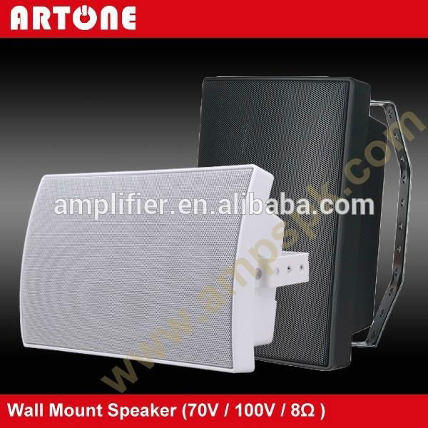 Black White 40W 100V 8-ohm PA Wall Mount Speaker BS-540 4