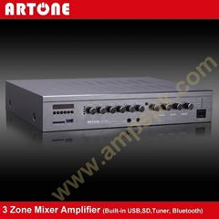 ARTONE 3 Zone Multisource Mixer Amplifier PMS-3180