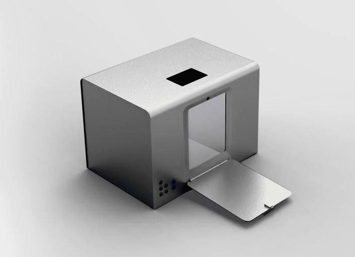sheet metal box fabrication with silk screen printing 3