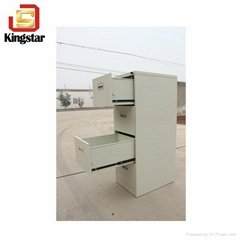 4 Drawer Asia Style Office Lockable KD Paper Storage File Cabinet