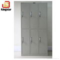 Factory Customized 6 Door Colorful Lockable Steel Worker Lockers 4