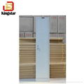 Luoyang Factory KD Structure Steel 1 Door Chaning Room Wardrobe 1