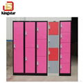 Luoyang Factory KD Structure Steel 1 Door Chaning Room Wardrobe 4