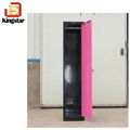 Luoyang Factory KD Structure Steel 1 Door Chaning Room Wardrobe 3