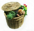 wicker clothes basket