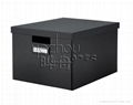 GRAY FOLDABLE STORAGE PAPER BOX 2