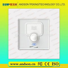 Smart home remote motion sensor alarm on smartphone