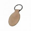 china supplier cheap custom blank leather key chain  3