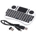 New business gifts rechargeable 2.4G wireless Bluetooth keyboard and mouse 1