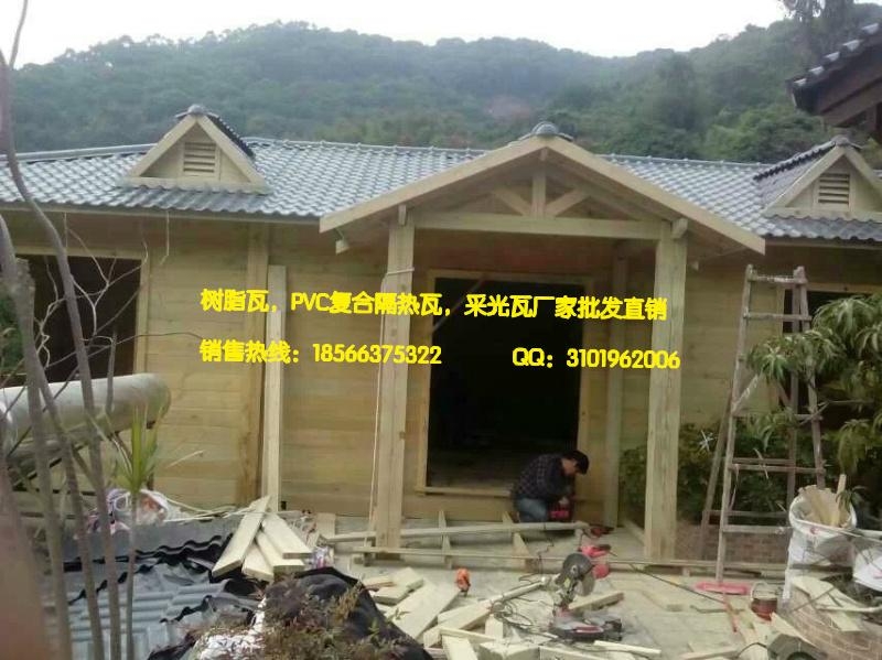 虹波树脂瓦厂家全国各地批发仿古琉璃瓦 4