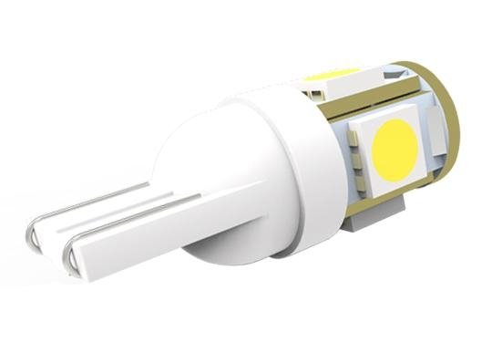 T10 LED automotive fog bulbs W5W 5050SMD*5PCS