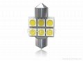 211 Car LED bulb 3-chip 5050SMD*6PCS 11-18V stoplight led lamps 2