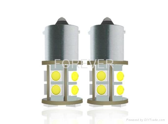  LED Bulbs for car  5050 BA15S Flat Foot Bronze Headlight car bulb