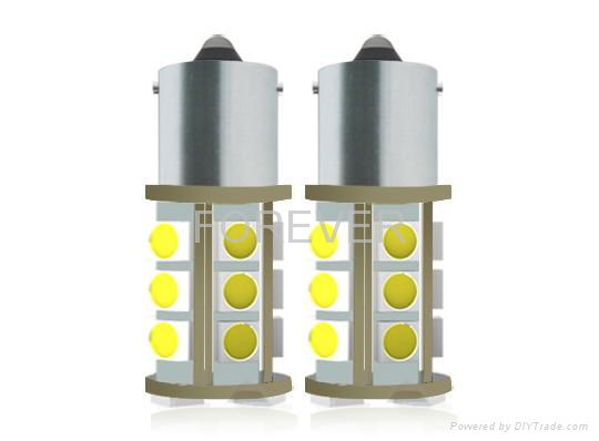 LED automotive Light BULBS 5050 BA15S Flat Foot Bronze Head