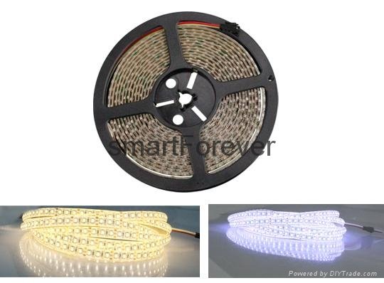 dimmable light 3527 LED Strips 600SMD 5M/roll 12v  crystal epoxy waterproof 5