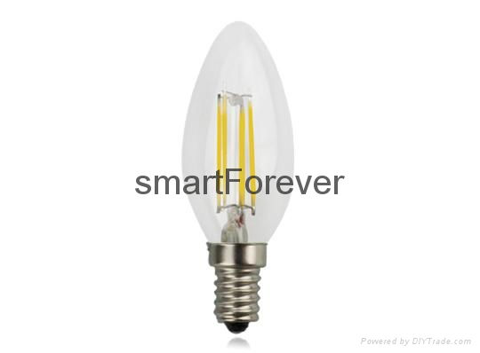 3w e14 energy saving bulb decorative filament lighting bulbs 220-240V AC 250LM