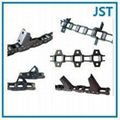 S Type Steel Agricultural Chain with Attachments 2