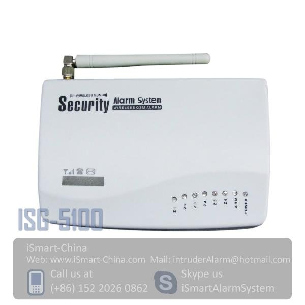 GSM Wireless Control Alarm System for Homes