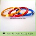 colorful aluminum jewelry wire