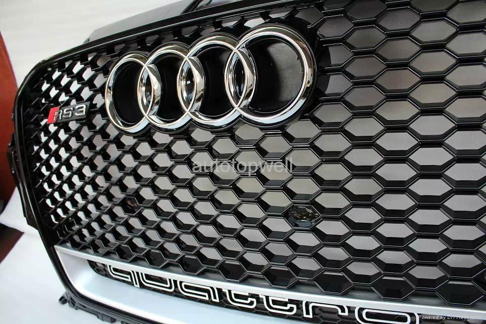 Audi A3 RS3 front mesh grill 4