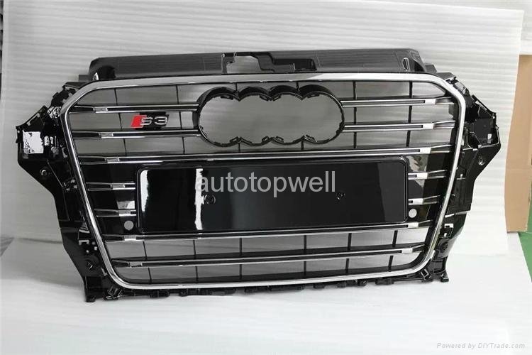 Audi A3 S3 mesh grill 2013up