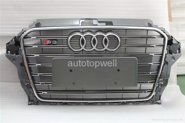 Audi A3 S3 mesh grill 2013up 2