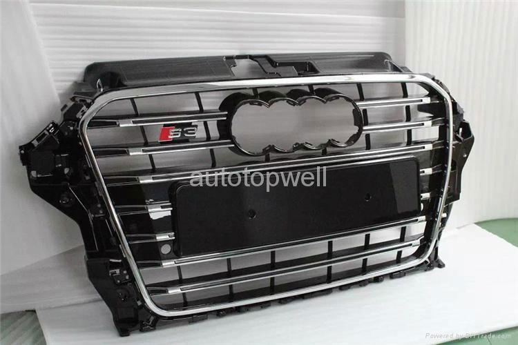 Audi A3 S3 mesh grill 2013up 3