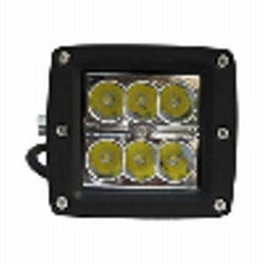 18W LED Work Light With 10 To 32V Input Voltages